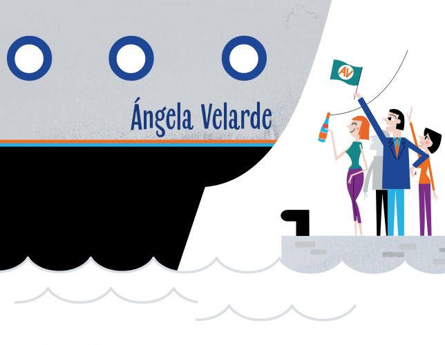 ¡Hoy Zarpa Ángela Velarde!